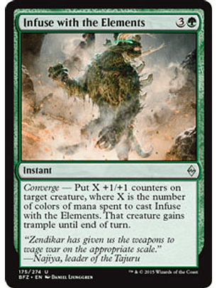 Infuse with the Elements - BFZ