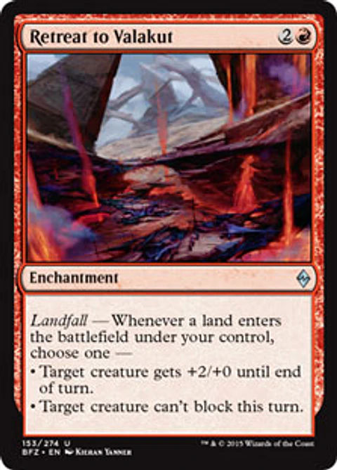 Retreat to Valakut - BFZ