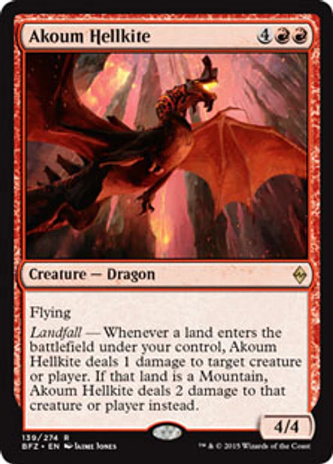 Akoum Hellkite - BFZ