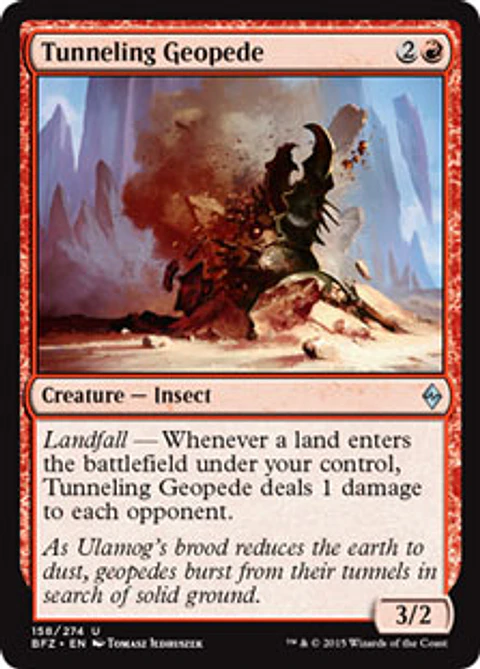 Tunneling Geopede - BFZ