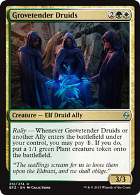 Grovetender Druids - BFZ