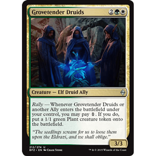 Grovetender Druids - BFZ