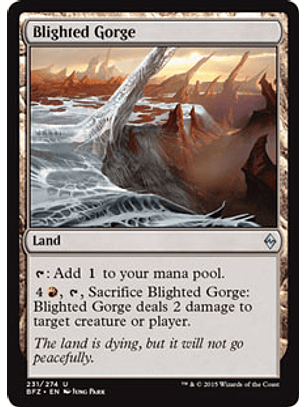 Blighted Gorge - BFZ