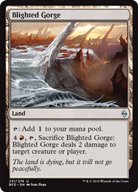 Blighted Gorge - BFZ