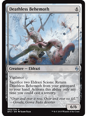 Deathless Behemoth - BFZ