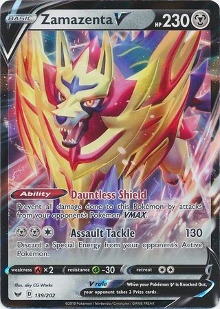 Zamazenta V - 139/202 - Ultra Rare 1