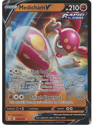 Medicham V - 83/203 - Ultra Rare