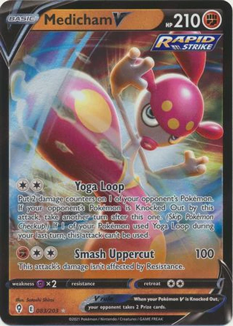Medicham V - 83/203 - Ultra Rare