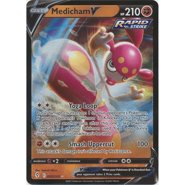 Medicham V - 83/203 - Ultra Rare