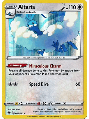 Altaria - 049/073 - Holo Rare