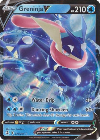 Greninja V - 73/264 - Ultra Rare 1