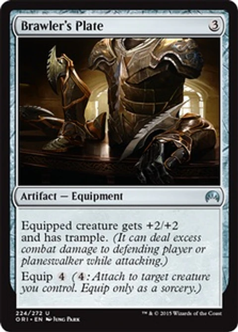 Brawler's Plate - ORI