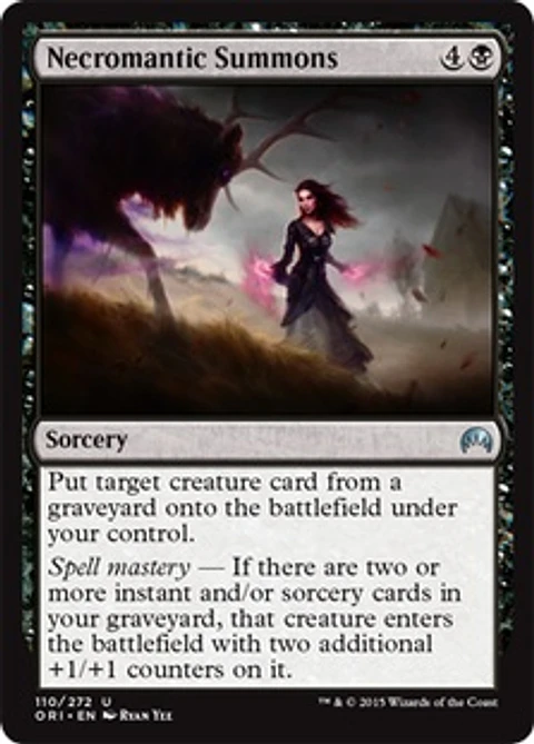 Necromantic Summons - ORI