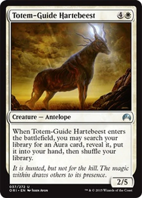 Totem-Guide Hartebeest - ORI - U