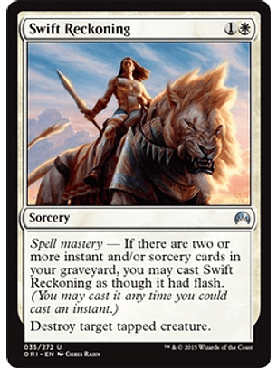Swift Reckoning - ORI