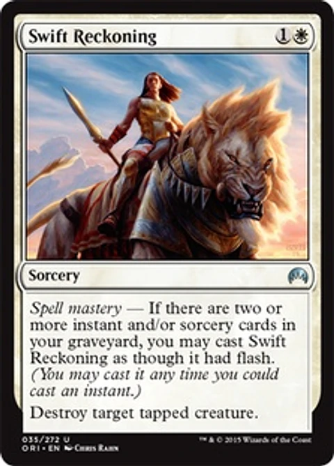 Swift Reckoning - ORI