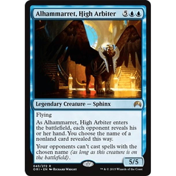 Alhammarret, High Arbiter - ORI
