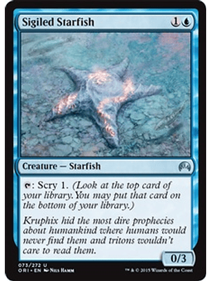 Sigiled Starfish - ORI
