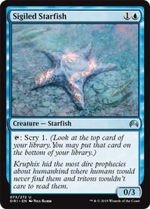 Sigiled Starfish - ORI