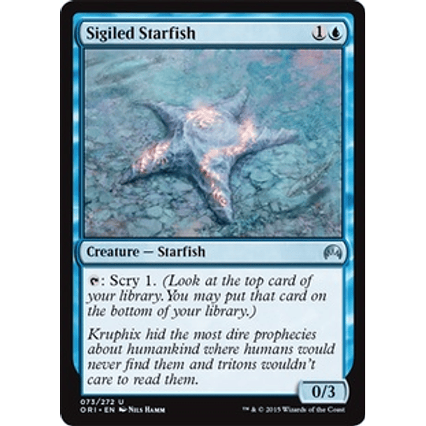 Sigiled Starfish - ORI