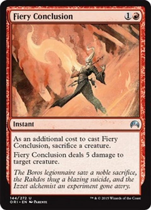 Fiery Conclusion - ORI