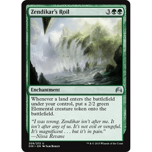 Zendikar's Roil - ORI