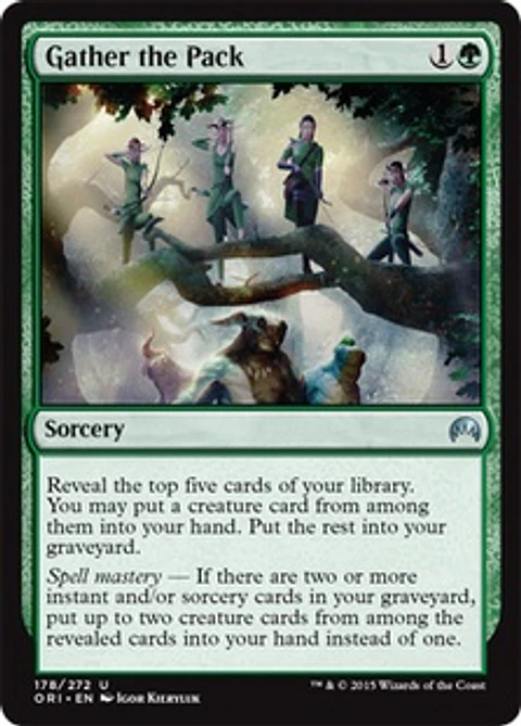 Gather the Pack - ORI - U