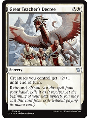 Great Teacher's Decree - DTK