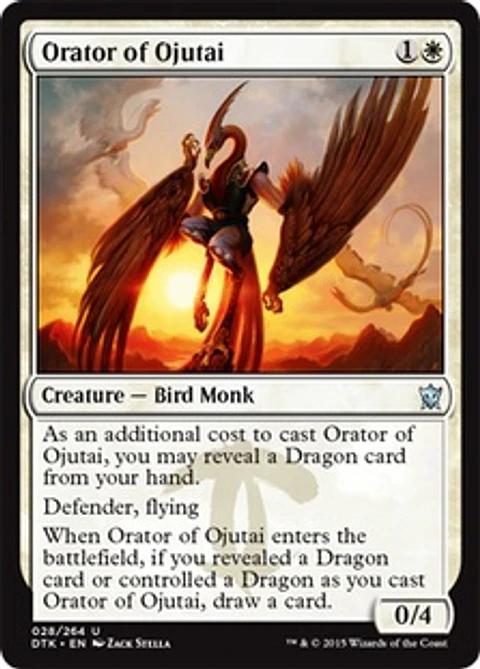 Orator of Ojutai - DTK