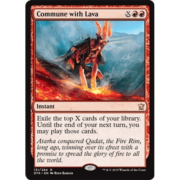Commune with Lava - DTK - R