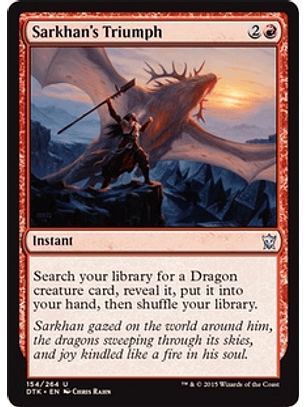 Sarkhan's Triumph - DTK