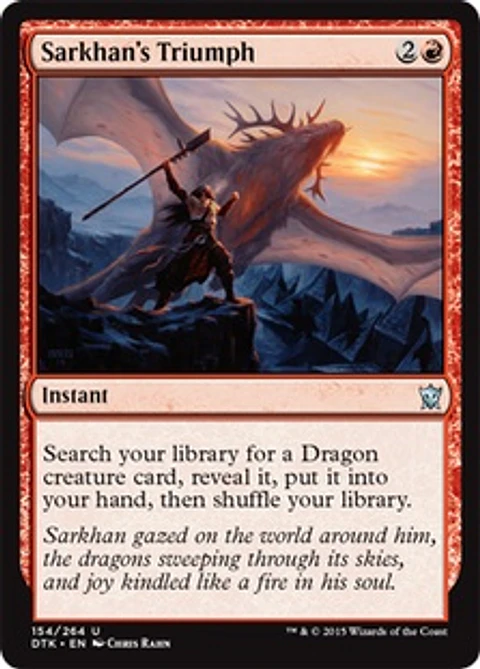 Sarkhan's Triumph - DTK