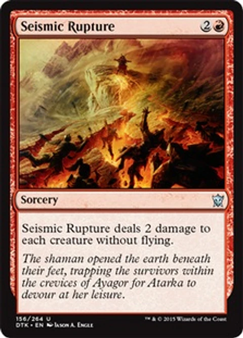 Seismic Rupture - DTK - U