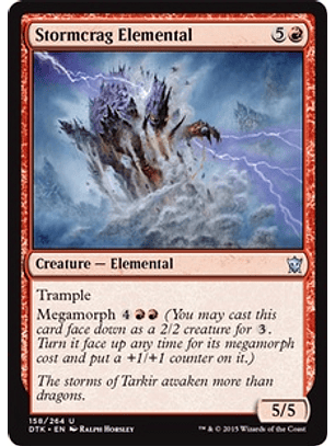 Stormcrag Elemental - DTK