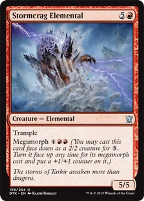 Stormcrag Elemental - DTK