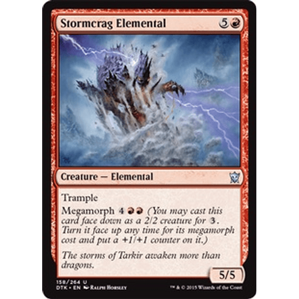 Stormcrag Elemental - DTK