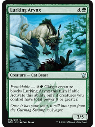 Lurking Arynx - DTK