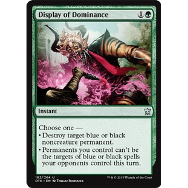 Display of Dominance - DTK