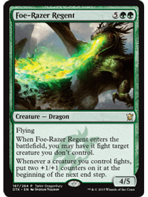 Foe-Razer Regent (Dragons of Tarkir Dragonfury Game) - DTK