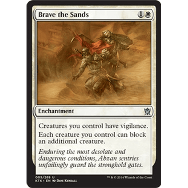 Brave the Sands - KTK