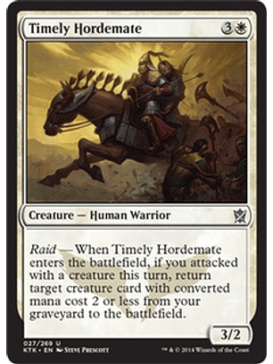 Timely Hordemate - KTK
