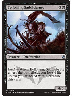 Bellowing Saddlebrute - KTK