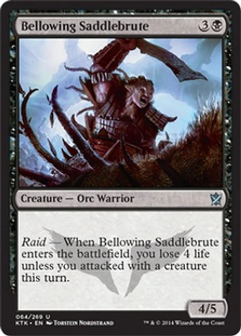 Bellowing Saddlebrute - KTK