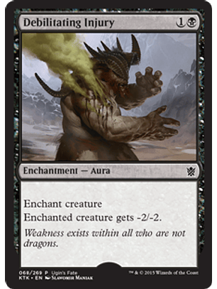 Debilitating Injury (Ugin's Fate) - KTK