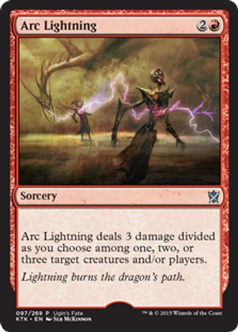 Arc Lightning (Ugin's Fate) - KTK
