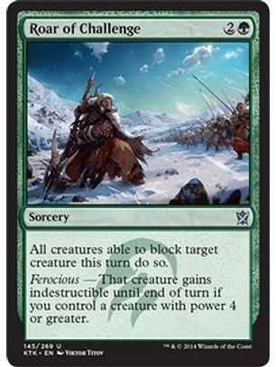 Roar of Challenge - KTK