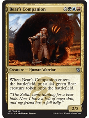 Bear's Companion - KTK