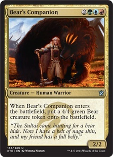 Bear's Companion - KTK