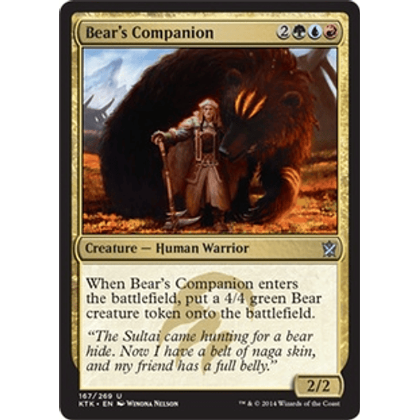 Bear's Companion - KTK