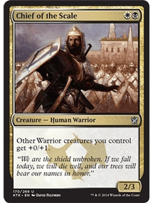 Chief of the Scale - KTK